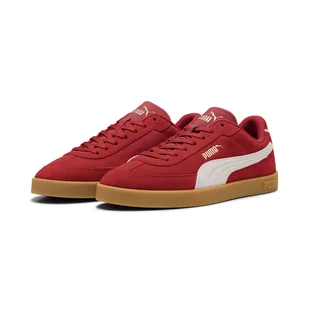 Sneakersy PUMA PUMA CLUB II ERA SUEDE 40071708 – Czerwony - Półbuty damskie - miniaturka - grafika 1