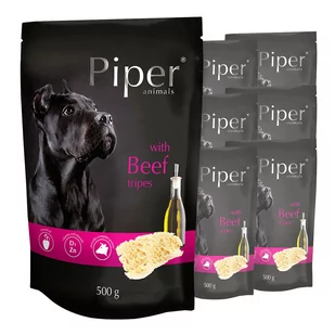 Dolina Noteci Piper Animals mokra karma dla psa z żołądkami wołowymi saszetka waga 10x500 g - Mokra karma dla psów - miniaturka - grafika 1