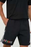 Spodenki męskie - adidas Performance szorty treningowe Pride Tiro Downtime kolor czarny - miniaturka - grafika 1