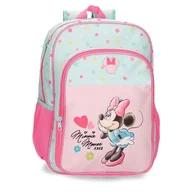 Plecaki szkolne i tornistry - Joumma Disney Minnie Imagine Plecak szkolny adaptacyjny do wózka różowy 30 x 40 x 12 cm poliester 15,6 l, Różowy kolor, Plecak szkolny z możliwością dostosowania do wózka - miniaturka - grafika 1