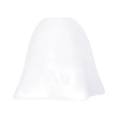 Dom i wnętrze OUTLET - Biały klosz, kwadratowy w przekroju K-HP QADRO A KLOSZ (｡◕‿◕｡) - miniaturka - grafika 1