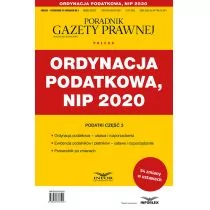 Ordynacja podatkowa NIP 2020 Praca zbiorowa