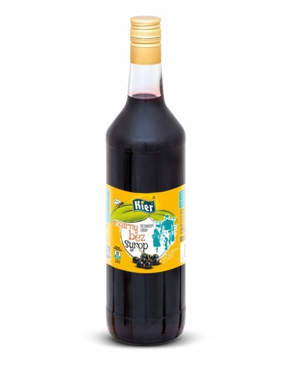 SYROP Z CZARNEGO BZU KIER 1L