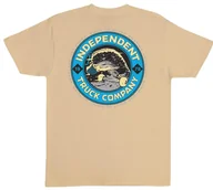 Koszulki męskie - t-shirt INDEPENDENT ITC SMITH HEAVYWEIGHT Vegas Gold - miniaturka - grafika 1