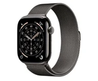 Smartwatch - Apple Watch 11 GPS + Cellular 46mm z tytanu łupek bransoleta mediolańska S/M Łupek - miniaturka - grafika 1