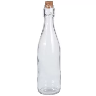 Excellent Houseware EH BUTELKA SZKŁO/KOREK 500ML 123031 - Pozostałe akcesoria kuchenne - miniaturka - grafika 1