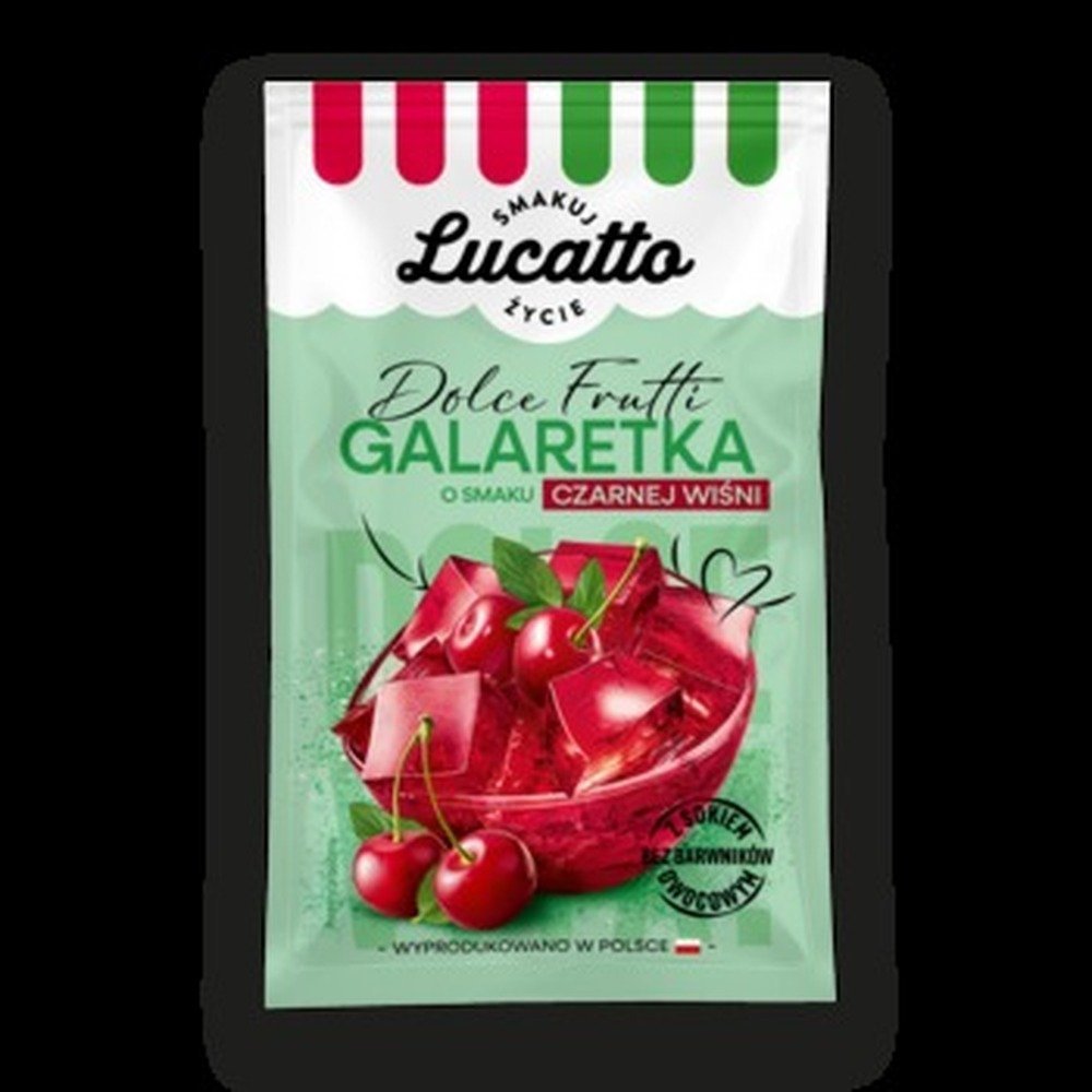 Galaretka o smaku czarnej wiśni 70 g