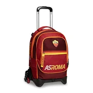 Plecaki - Seven S. P. A. Wózek 3 Koła A. S. Rzym Piłka nożna, Żółty Czerwony, Odłączany Plecak - Cross Over System, Szkoła i Wypoczynek, Czerwony, Taglia Unica, trolley - miniaturka - grafika 1