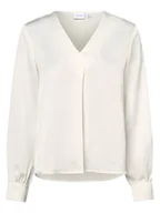 Koszule damskie - Vila - Bluzka damska VIEllette, biały - miniaturka - grafika 1