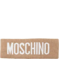 Czapki damskie - Moschino Opaska | z dodatkiem wełny i kaszmiru - miniaturka - grafika 1