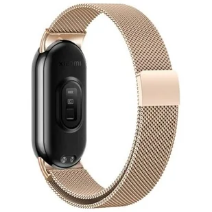 Pasek BELINE Magnetic do Mi Band 9/8 Różowo-złoty - Akcesoria do smartwatchy - miniaturka - grafika 1