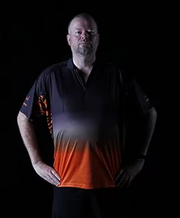 Koszule męskie - Unicorn Jednorożec mężczyzn Team sukienka Raymond van barneveld (Holandia), czarny, XL 805RVBXL - grafika 1