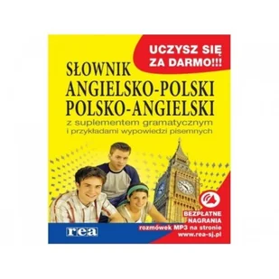 Słownik angielsko-polski polsko-angielski z suplementem gramatycznym Re - Książki do nauki języka angielskiego - miniaturka - grafika 2