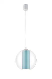 Kaspa LAMPA wisząca MERIDA S 10405112 szklana OPRAWA Abażurowa ZWIS IP20 kula ba - Lampy sufitowe - miniaturka - grafika 1