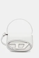 Torebki damskie - Diesel torebka skórzana 1DR 1DR kolor srebrny X08709.PR818 - miniaturka - grafika 1