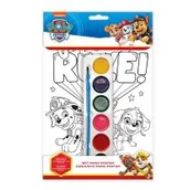 Przybory szkolne - Cass Film Kolorowanka z farbami. Psi Patrol - Cass film - miniaturka - grafika 1