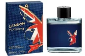 Wody i perfumy męskie - Playboy LONDON Woda toaletowa 50ml - miniaturka - grafika 1