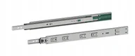 Zawiasy, okucia i inne akcesoria - Prowadnica Kulkowa Rejs Solid Slide Z Miękkim Dociągiem L400 H45 35KG Biała - miniaturka - grafika 1