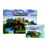 Puzzle - Personalizowane Puzzle Minecraft 500 el. - różne wzory - miniaturka - grafika 1