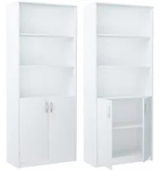 Regały - Regał MARK R007 Biały 180x74x35 cm - miniaturka - grafika 1