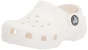Crocs Unisex Classic Clog T drewniane buty dziecięce, biały, 19/20 EU - Buty dla dziewczynek - miniaturka - grafika 1