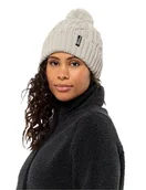 Czapki damskie - Jack Wolfskin Czapka beanie z pomponem, uniseks - miniaturka - grafika 1