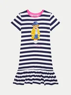 Sukienki i spódniczki dla dziewczynek - Polo Ralph Lauren Sukienka codzienna 313957382001 Granatowy Regular Fit - miniaturka - grafika 1