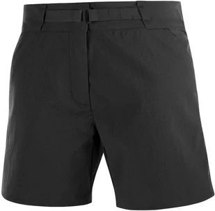 Salomon Spodenki OUTRACK Shorts W Black C15055 - Spodnie sportowe damskie - miniaturka - grafika 1