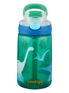 Contigo Bidon dla dzieci - Kubek dla dzieci Contigo Gizmo Flip 420ml - Jungle Green Dino 2115035 - Shakery i bidony sportowe - miniaturka - grafika 7