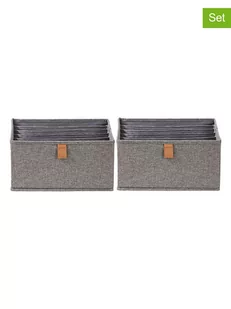 STORE IT Organizery (2 szt.) w kolorze szarym - 30 x 15 x 30 cm - Pudła i pojemniki do przechowywania - miniaturka - grafika 1