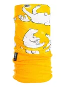 Apaszki i szaliki damskie - Buff Szal-koło w kolorze żółtym - 63 x 22 cm - miniaturka - grafika 1