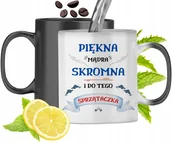 Kubki - KUBEK MAGICZNY DLA SPRZĄTACZKI ZMIENIAJĄCY KOLOR z Nadrukiem ze Zdjęciem + Opakowanie na prezent (wzór 03) - miniaturka - grafika 1