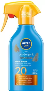 Spray aktywujący opalanie Nivea Protect &amp; Bronze Sun Spray SPF20 270 ml (4005900908780) - Balsamy i kremy do opalania - miniaturka - grafika 1