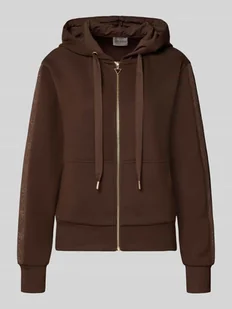 Bluza rozpinana z kapturem - Bluzy damskie - miniaturka - grafika 1