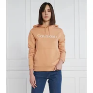 Bluzy damskie - Calvin Klein Bluza Core Logo Regular Fit - miniaturka - grafika 1