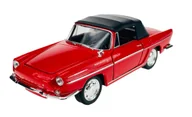 Samochody i pojazdy dla dzieci - WELLY RENAULT CARAVELLE Z DACHEM CZERWONY 1:24 24068 - miniaturka - grafika 1