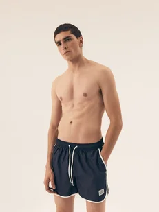 Kąpielówki Omaha Henderson granatowy 3XL - Kąpielówki męskie - miniaturka - grafika 1