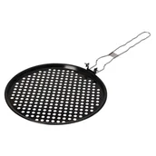 Akcesoria do grilla - BBQ Vaggan Patelnia do grillowania taca grillowa z metalowym uchwytem 33 cm YL7900840 - miniaturka - grafika 1