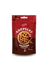 Delecta Kropelki deserowa czekolada 80 g - Dodatki do ciast w proszku - miniaturka - grafika 1