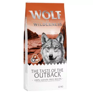 2x12kg The Taste of Outback, Wolf of Wilderness, karma sucha dla psa| - Sucha karma dla psów - miniaturka - grafika 1