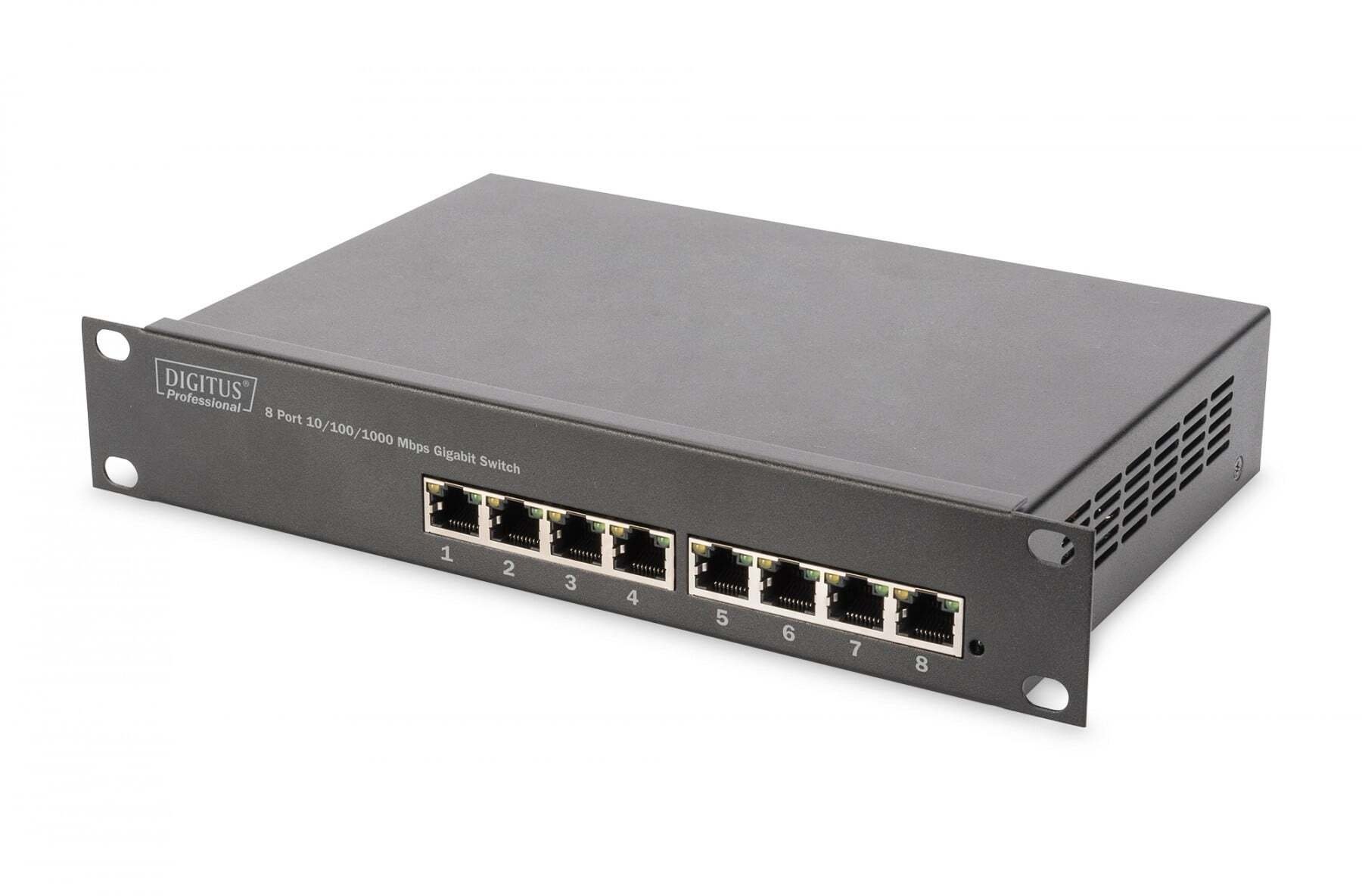 Switch Digitus 8 PORT GIGABIT ETHERN SWITCH DN-80114-1
