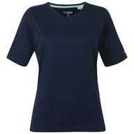 Koszulki sportowe damskie - Koszulka damska Regatta W Fingal V-Neck II Rozmiar: XS / Kolor: ciemnoniebieski - miniaturka - grafika 1