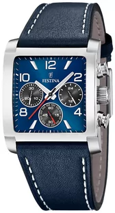 Zegarek Zegarek Festina F20653-1 Timeless Chronograph - Zegarki męskie - miniaturka - grafika 1