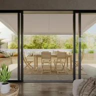 Markizy - Naterial Markiza zewnętrzna z napędem wysuwanym ramieniem Loby 4x3.5 metra beżowa - miniaturka - grafika 1