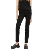 Spodnie damskie - TOM TAILOR Alexa Straight dżinsy damskie, 10240-czarny denim, 30W / 32L - miniaturka - grafika 1