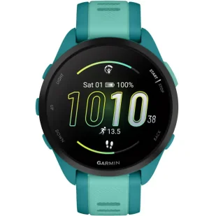 Garmin Forerunner 165 Music Zielony - Smartwatch - miniaturka - grafika 1