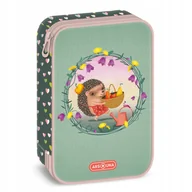 Piórniki - APPLE PIE Hedgehog Jeż jeżyk piórnik 4 ścianki duży pojemny wyjątkowy - miniaturka - grafika 1
