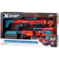 Zabawy w naśladowanie dorosłych - Zestaw wyrzutni Excel Combo Hawk + Xcess + Fury 4 + Micro - miniaturka - grafika 1