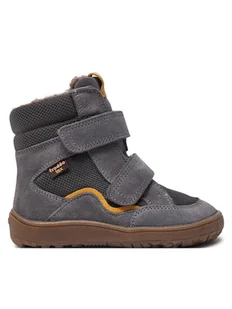 Froddo Kozaki Barefoot Tex Winter G3160233-3 M Szary - Buty dla dziewczynek - miniaturka - grafika 1