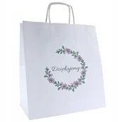 Akcesoria do pakowania - Torby papierowe 30x17x34cm na URODZINY wesele - miniaturka - grafika 1